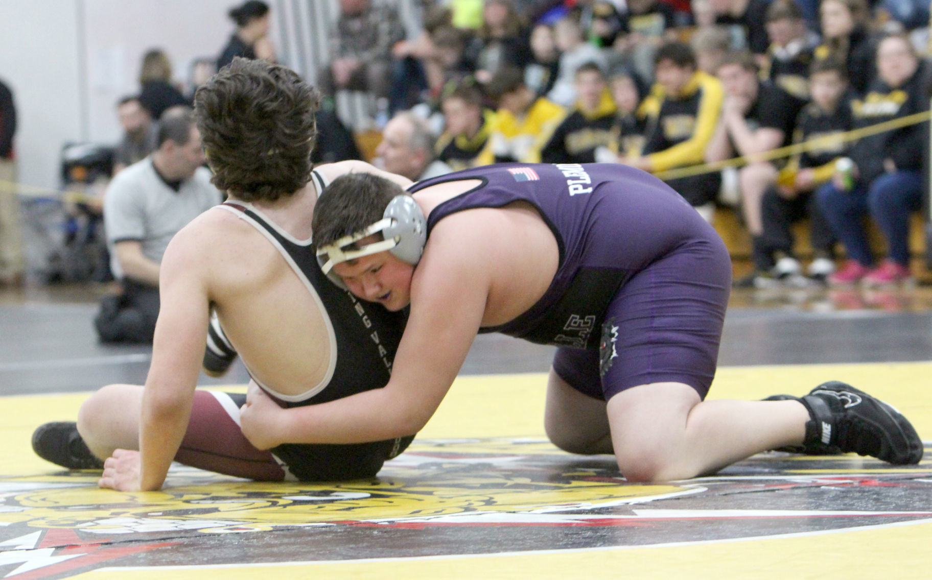 Division 3 wrestling regionals at Cadott 2-9-19